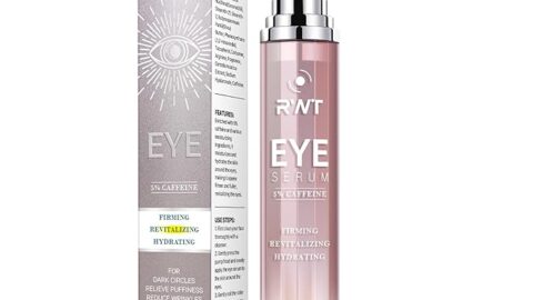 5% Caffeine Eye Cream & Under Eye Serum for Dark Circles and Puffiness Eye